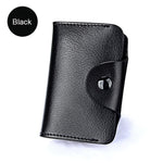 SMILEY SUNSHINE Genuine Leather Unisex Business Card Holder Wallet Bank Credit Card Case ID Holders Women cardholder porte carte