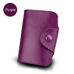 SMILEY SUNSHINE Genuine Leather Unisex Business Card Holder Wallet Bank Credit Card Case ID Holders Women cardholder porte carte