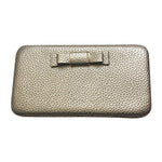 Colorful bowknot pendant PU Leather Long Casual Women Bow Wallet Coin Purse Ladies Handbag Day Clutch Bag 505