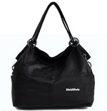 Women Crossbody Bags Versatile Handbags Soft Offer PU Leather messenger bag/ Splice grafting Vintage Shoulder bags 2018 L8-48