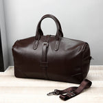 2018 New Fashion PU Leather Men Casual Travel Bags Carry on Luggage Bags Men Duffel Bags Travel Tote Large Weekend Bag Overnight