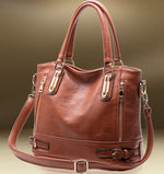 Women Bag 2018 Luxury Brand Designer Casual Women Genuine Leather Handbags Fashion Women's Shoulder Messenger Bags For Women X18