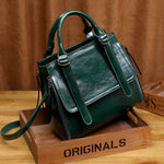 LUYO Real Genuine Leather Handbags Luxury Brand Handbags Women Bags Designer Female Crossbody Bags For Women Shoulder Bag Ladies
