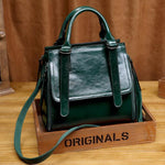 LUYO Real Genuine Leather Handbags Luxury Brand Handbags Women Bags Designer Female Crossbody Bags For Women Shoulder Bag Ladies