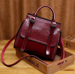 LUYO Real Genuine Leather Handbags Luxury Brand Handbags Women Bags Designer Female Crossbody Bags For Women Shoulder Bag Ladies