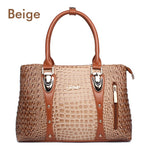 ZMQN Luxury Handbags Women Bags Designer Bags For Women 2018 Fashion Crocodile Leather Tote Bags Handbag Women Famous Brand A804