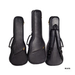 ZONAEL 21"23" Ukulele Bag Backpack Case Gig Bag Guitar Case High-grade Leather Waterproof Bag Parts For Hawaii Small Guitar