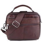 ZZNICK 2018 Genuine Cowhide Leather Shoulder Bag Small Messenger Bags Men Travel Crossbody Bag Handbags New Fashion Men Bag Flap