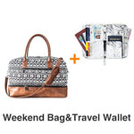 Mealivos 2018 Fashion Canvas Large Weekender Bag Overnight Travel bag Carry On Duffel with Shoe Pouch Duffel  weekend Bags