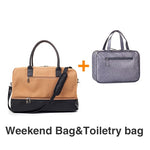 Mealivos 2018 Fashion Canvas Large Weekender Bag Overnight Travel bag Carry On Duffel with Shoe Pouch Duffel  weekend Bags
