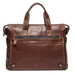WESTAL Messenger Bag men's genuine leather men shoulder bag Casual Male briefcases laptop Crossbody bags for men handbags 9103