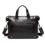 WESTAL Messenger Bag men's genuine leather men shoulder bag Casual Male briefcases laptop Crossbody bags for men handbags 9103