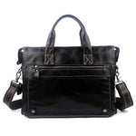 WESTAL Messenger Bag men's genuine leather men shoulder bag Casual Male briefcases laptop Crossbody bags for men handbags 9103