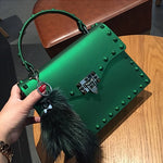 2018 New Women Messenger Bags Luxury Handbags Women Bags Designer Jelly Bag Fashion Shoulder Bag Females PU Leather Handbags