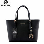 MICKY KEN Brand new 2017 women handbags big pu leather high quality letter female bag designer bolsos mujer sac a main totes
