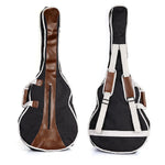 2018 New Anti-cut Design Water-proof PU Leather Double Strap Carry Case Cover For Folk Acoustic Guitar 34"/36" Comfortable Use