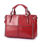 FUNMARDI Luxury Handbags Women Bags Designer Split Leather Bags Women Handbag Brand Top-handle Bags Female Shoulder Bags WLHB974