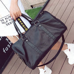 Fitness Training Sport Gym Bag Mens Weekend Overnight Luggage Women Duffel Totes Large Leather Handbags Shoes Storage Pockets