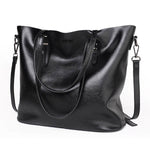 ACELURE Women Shoulder Bag Fashion Women Handbags Oil Wax Leather Large Capacity Tote Bag Casual Pu Leather women Messenger bag