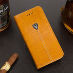 KISSCASE Flip Case For iPhone XS Max XR X 8 7 6S 6 Plus 5S Leather Card Slot Phone Cases For Samsung Galaxy S8 S9 Plus Note 8 9