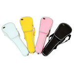 21 23 26 28 Inch Ukulele Bag High-grade Waterproof Four Strings Guitar Case Add Cotton Imitation Leather Ukulele PU Bag QB13