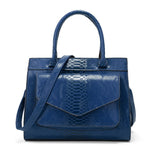 JOOZ New Fashion Woman Bag Luxe cuir Serpentine Women's leather Handbags With pouch Ladies Trunk Tote bolsos Women messenger bag