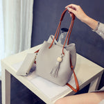Women Realer Leather Handbag Satchel Crossbody Bags For Women Bucket Bag Handtassen Dames Shoulder Bag Woman Bolsos Para Mujer